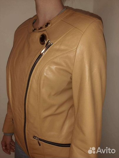 Куртка женская. Новая. Кожа. пр-во Турция