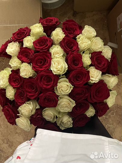 Букет из 51 розы