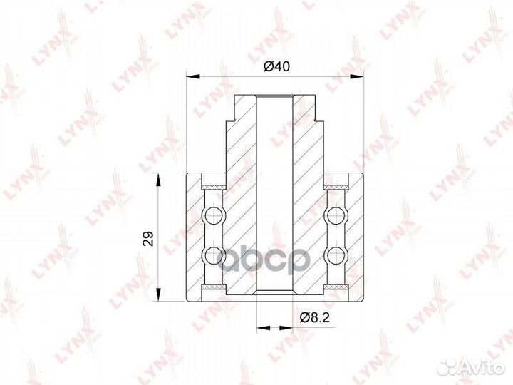 Ролик обводной ремня грм audi 1.6TDI/2.0TDI 10