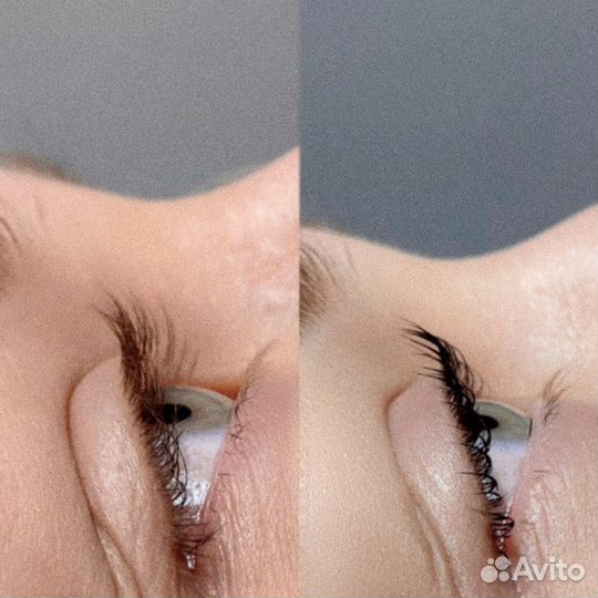 Наращивание ресниц в салоне/брови/ресницы