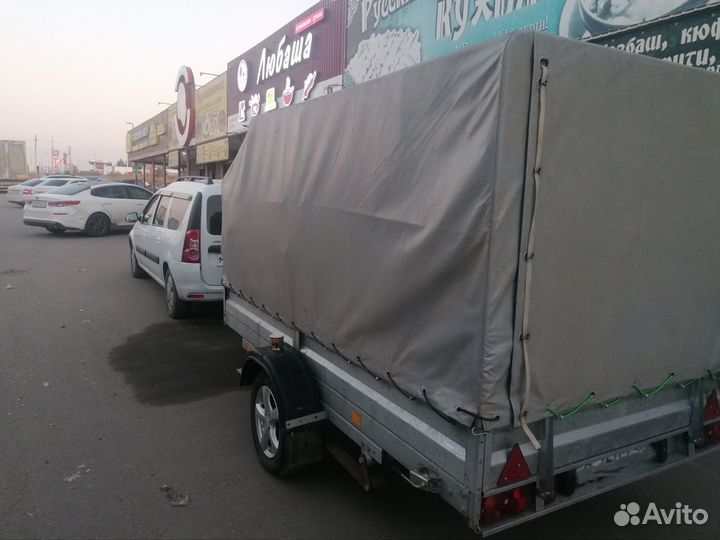 Грузоперевозки на ларгус с прицепом