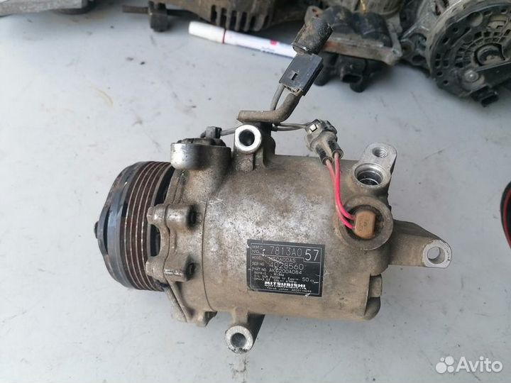 Компрессор кондиционера Mitsubishi Lancer 9 1.6
