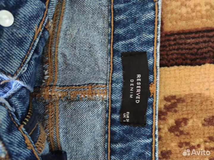 Джинсы Mom reserved 34