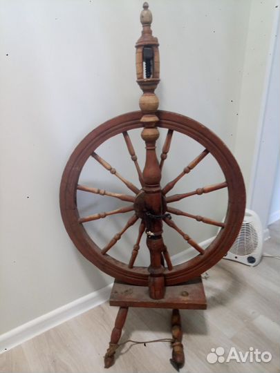 Прялка деревянная старинная