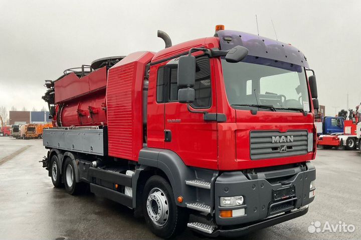 Вакуумная каналопромывочная машина