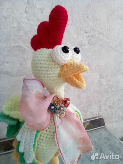 Игрушка курочка из мультика цыпленок пи