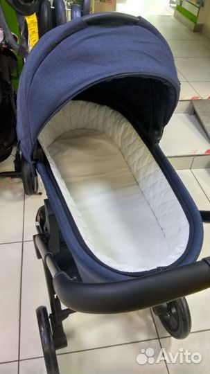 Коляска Rant Flex Grand 2в1 (jeans blue) 2021