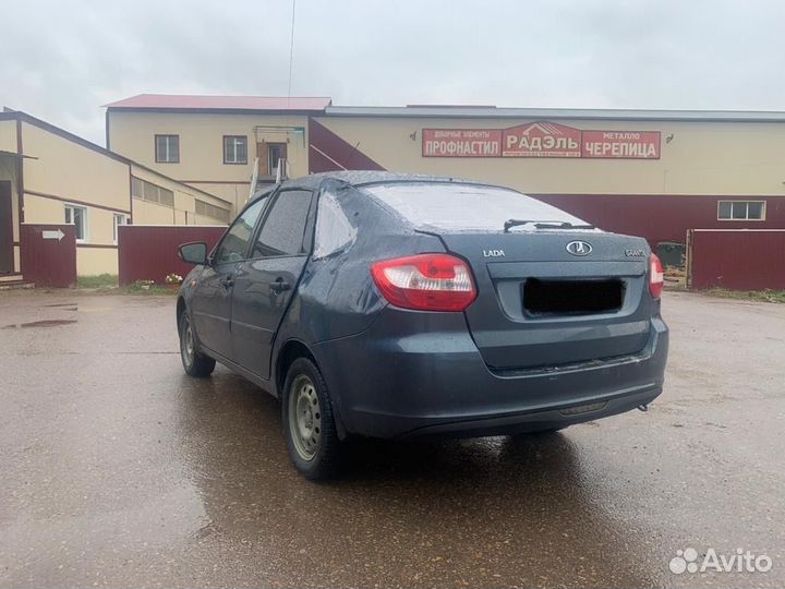 LADA Granta 1.6 МТ, 2014, битый, 127 700 км