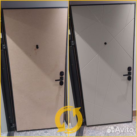 Панели мдф на металлические двери