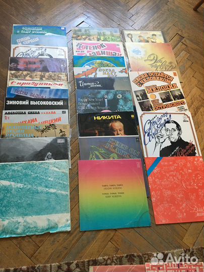 Виниловые пластинки СССР