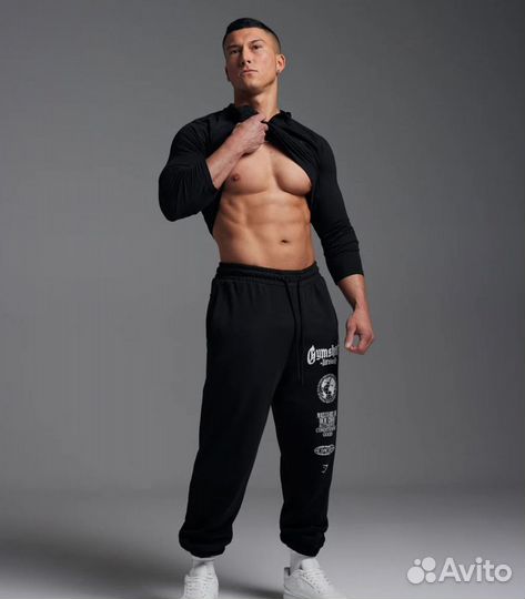 Gymshark global lifting oversized joggers М