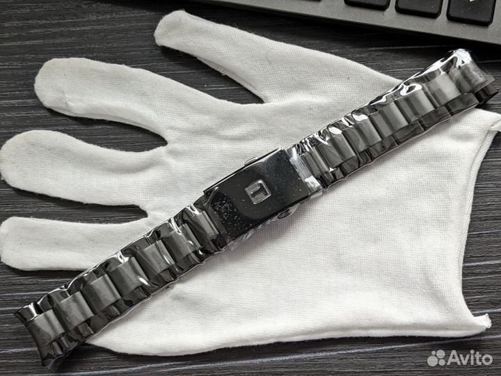 Tissot Chrono XL браслеты черные