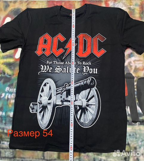 Футболка группы AC/DC