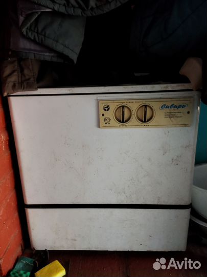 Стиральная машинка полуавтомат с сушилкой Сибирь