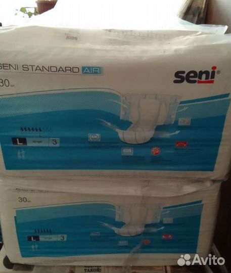 Памперсы для взрослых seni 3