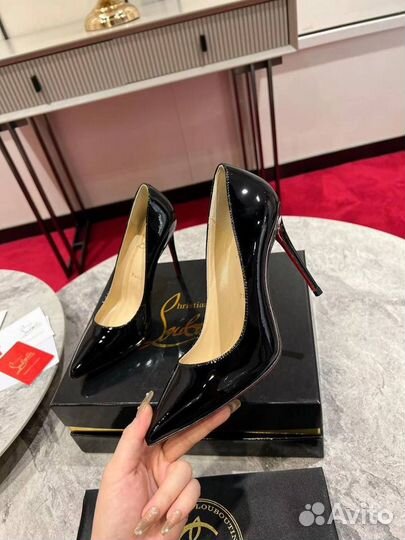 Туфли Christian Louboutin каблук 10 и 8.5