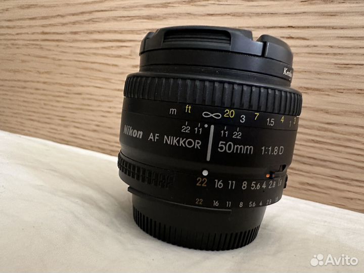 Объектив nikon 50mm 1.8 d af nikkor