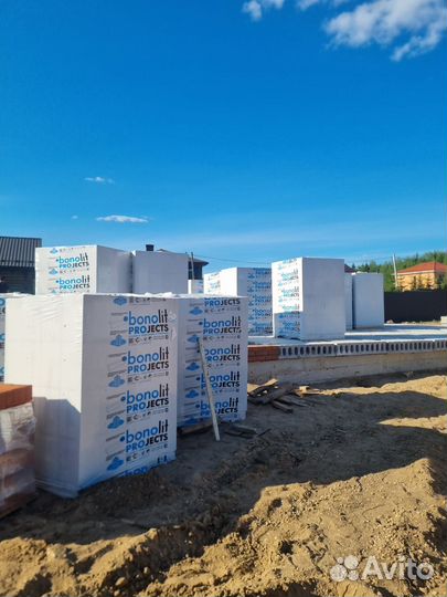 Газосиликатные блоки 600 300 200