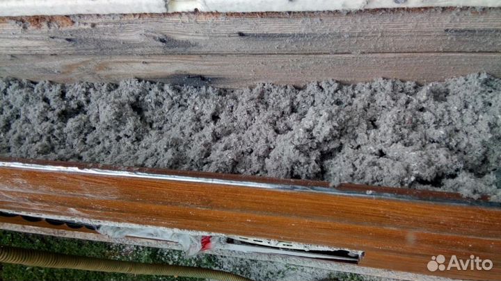 Утеплитель эковата для стен, потолка, мансарды