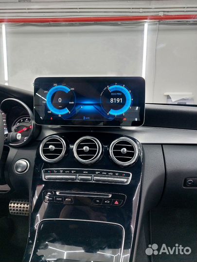 Mercedes Benz GLC 2014-2019 Монитор Android 12.3