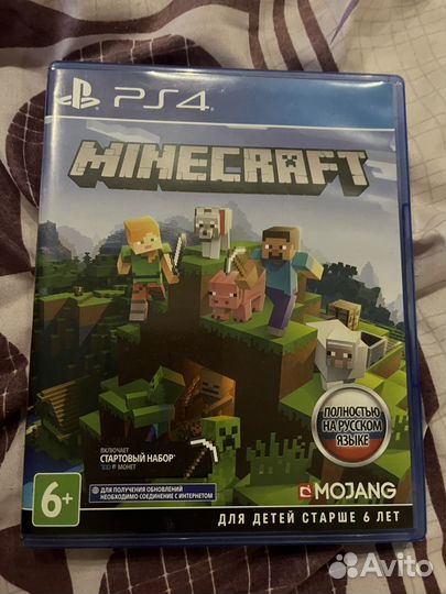 Диски на ps4 minecraft