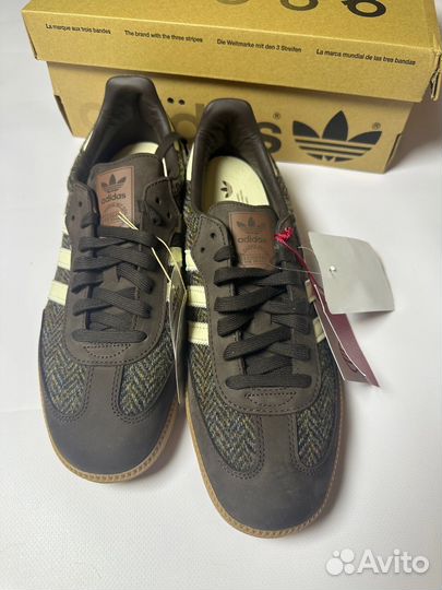 Кроссовки adidas Samba OG Tweed Pack – Dark Brown