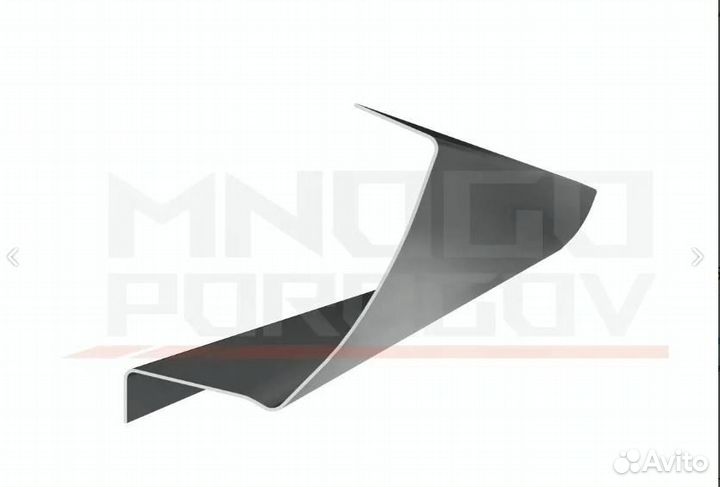 Ремонтные пороги Mitsubishi Outlander 2 (XL)