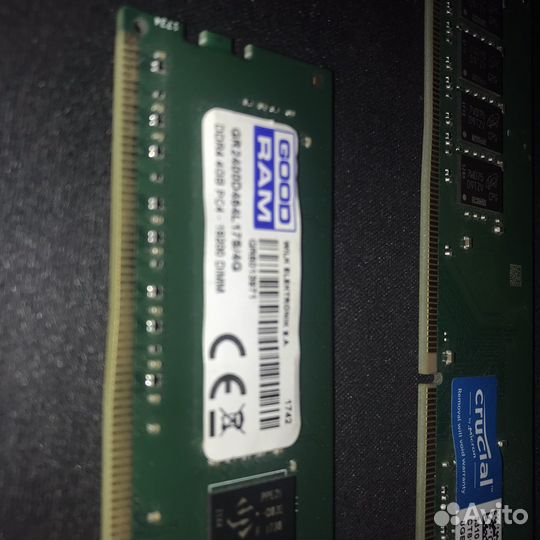 Оперативная память ddr4 12g