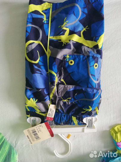 Oshkosh,плавки-шорты, купальник+украшения, новые