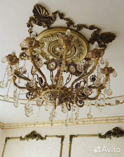 Люстра хрустальная