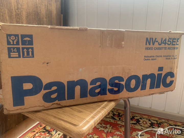 Видеомагнитофон panasonic nv-j45ee hq