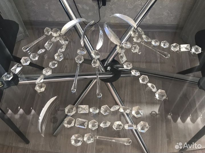 Запчасти для хрустальных люстр