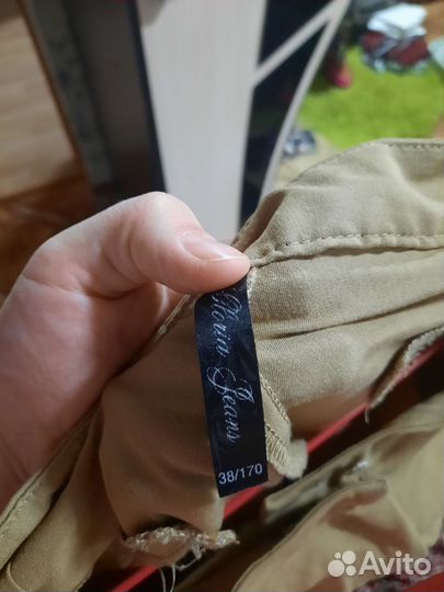 Джинсы брюки капри