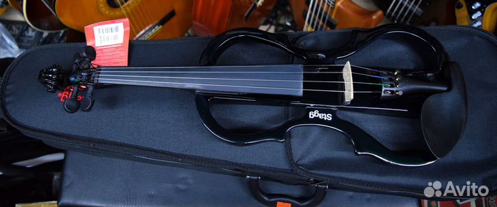 Электроскрипка Stagg EVN X-4/4 BK, цвет черный