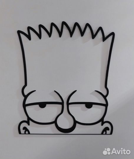 Табличка статуэтка Симпсоны Simpson