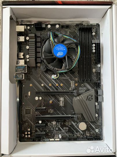 Материнская плата с процессором i3 9100f