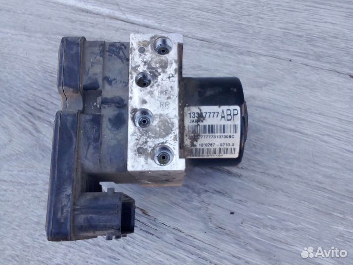 Блок абс chevrolet cruze