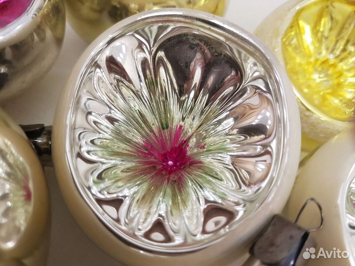 Елочные игрушки СССР одним лотом.Прожекторы