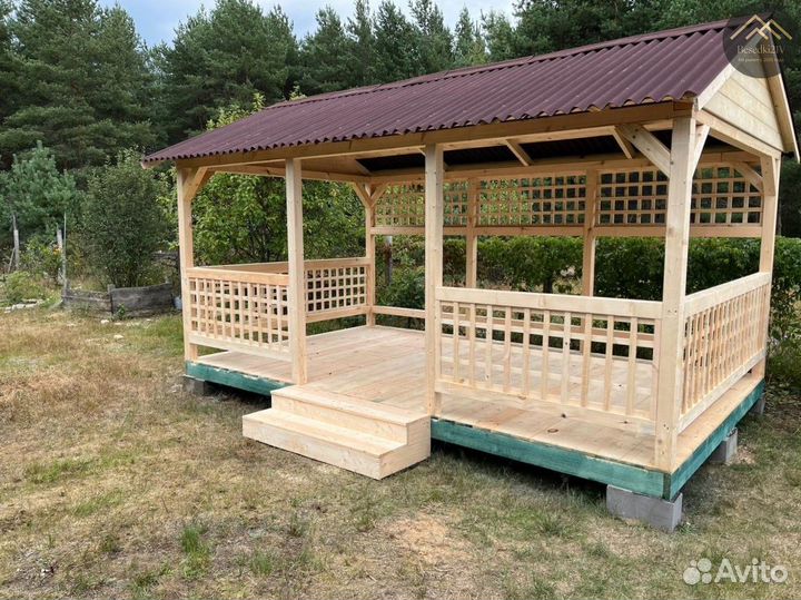 Беседка под ключ