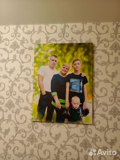Картина по фото на холсте