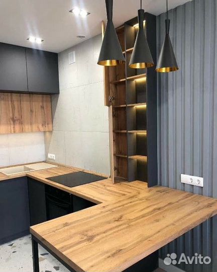 Кухня Лофт купить на заказ в рассрочку