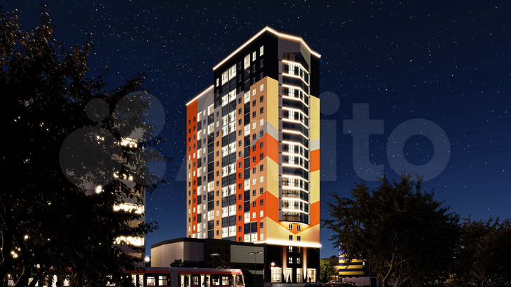 3-к. квартира, 71,5 м², 7/20 эт.