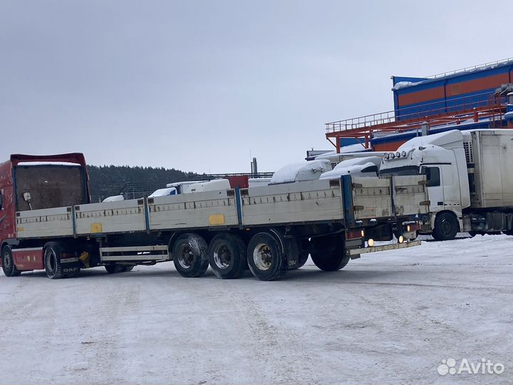 Полуприцеп бортовой Krone SD 24, 2001