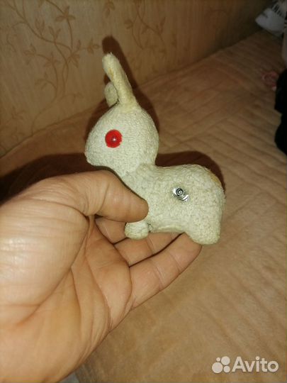 Заяц механический заводной 40-50г СССР