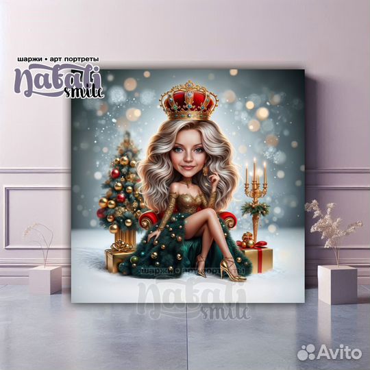 Шаржи арт портреты по фото