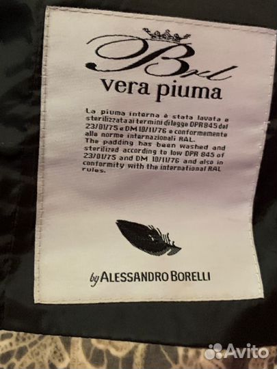 Пуховик для девочки Alessandro Borelli на 13 лет