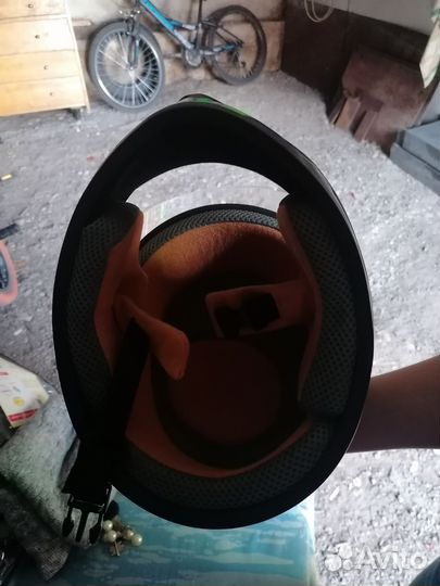 Подростковый мотошлем