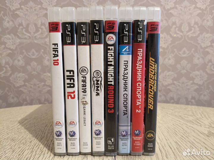 Игры для PS3 (спортивные симуляторы)
