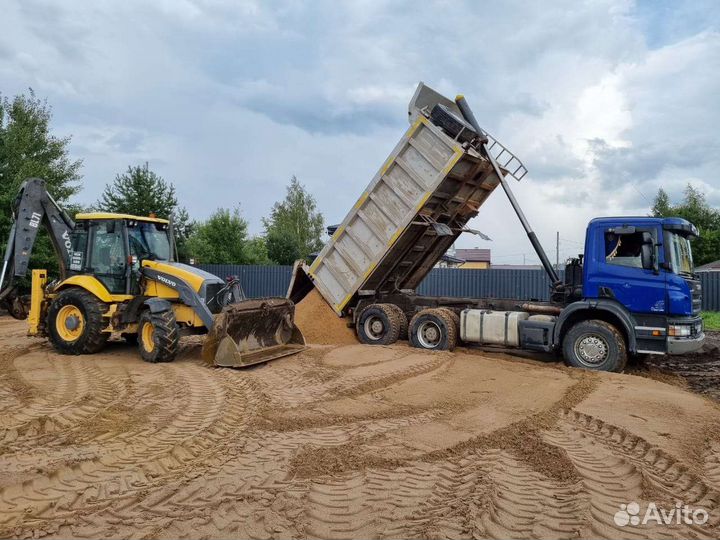 Песок строительный