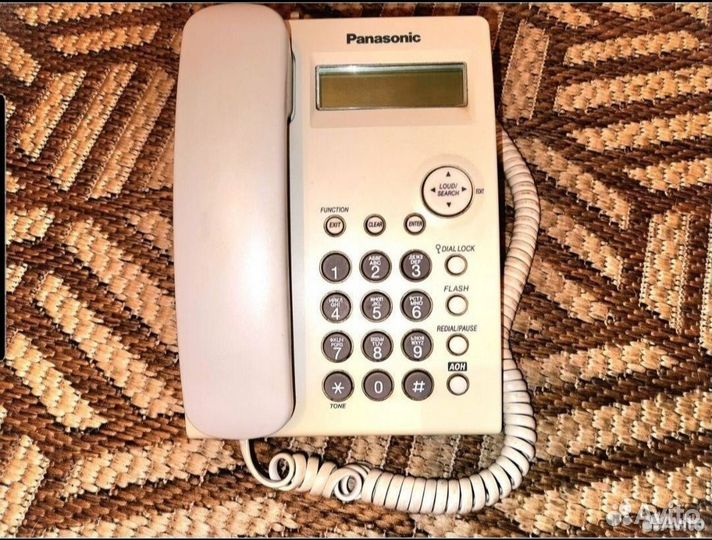 Стационарный телефон panasonic телефонный аппарат